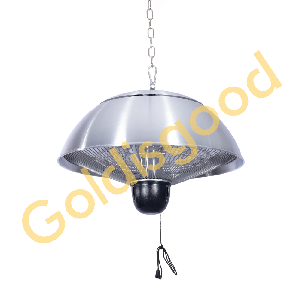 Recessed infrared ceiling heater